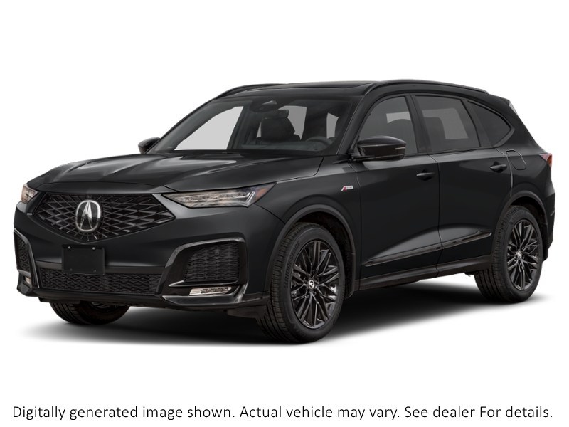 2026 Acura Mdx Platinum Elite A-Spec Sh-Awd Majestic Black Pearl  Shot 4