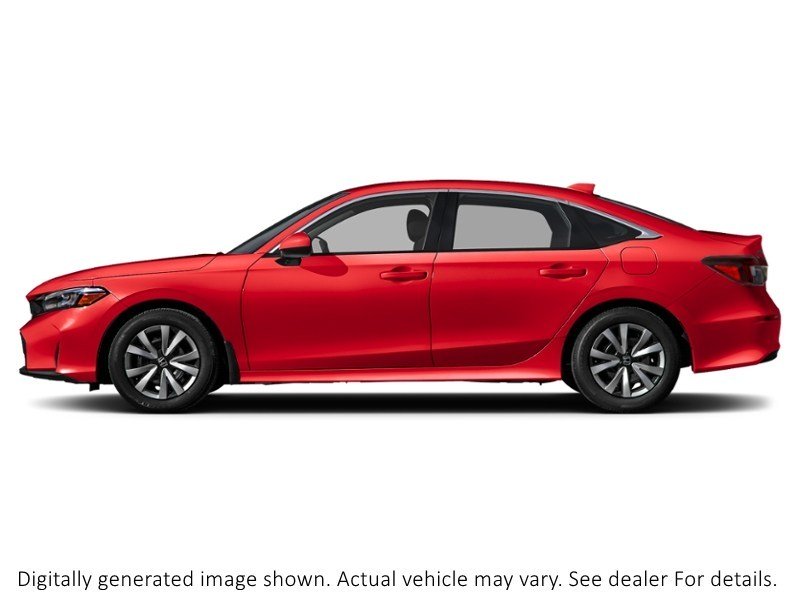 2026 Honda Civic Sedan LX CVT Rallye Red  Shot 3