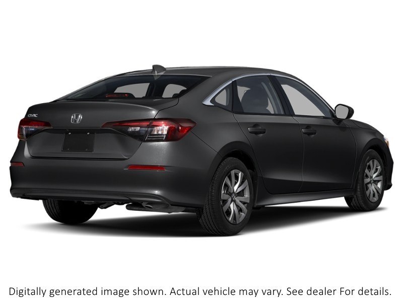 2026 Honda Civic Sedan LX CVT Crystal Black Pearl  Shot 2