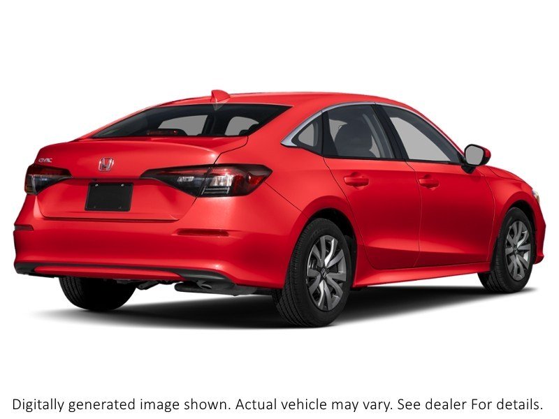 2026 Honda Civic Sedan LX CVT Rallye Red  Shot 6