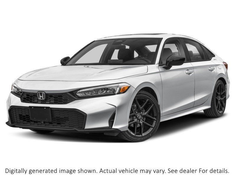 2026 Honda Civic Sport CVT Platinum White Pearl  Shot 4