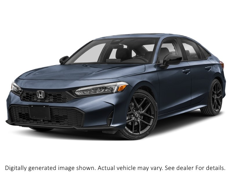 2026 Honda Civic Sedan Sport CVT Meteoroid Grey Metallic  Shot 1
