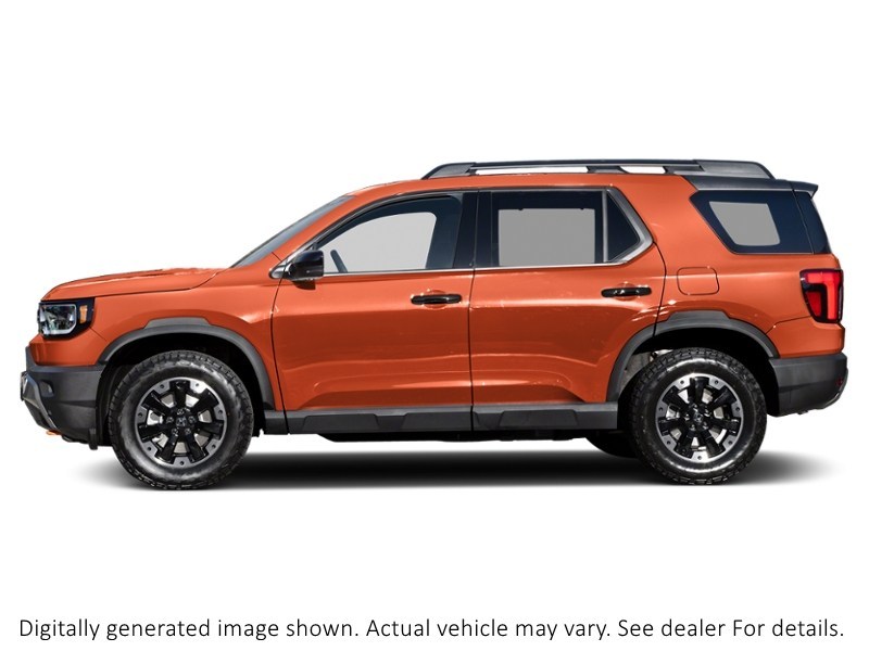 2026 Honda Passport Trailsport Touring AWD Sunset Orange II  Shot 3