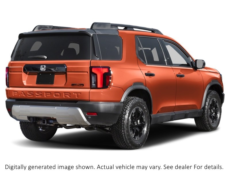 2026 Honda Passport Trailsport Touring AWD Sunset Orange II  Shot 6