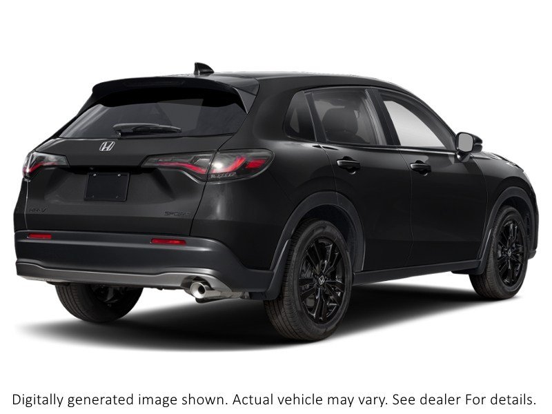 2027 Honda Hr-V Sport AWD Crystal Black Pearl  Shot 6