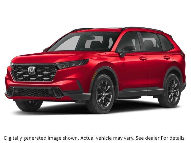 2026 Honda Cr-V Hybrid Sport AWD Radiant Red Metallic  Shot 4