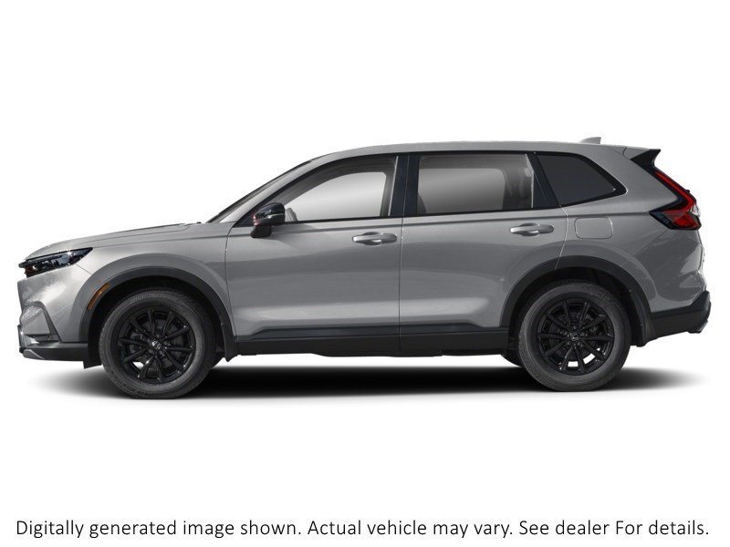 2026 Honda Cr-V Hybrid Ex-L AWD Solar Reflection Silver Metallic  Shot 3