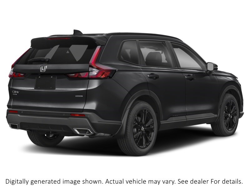2026 Honda Cr-V Hybrid Touring AWD Crystal Black Pearl  Shot 2