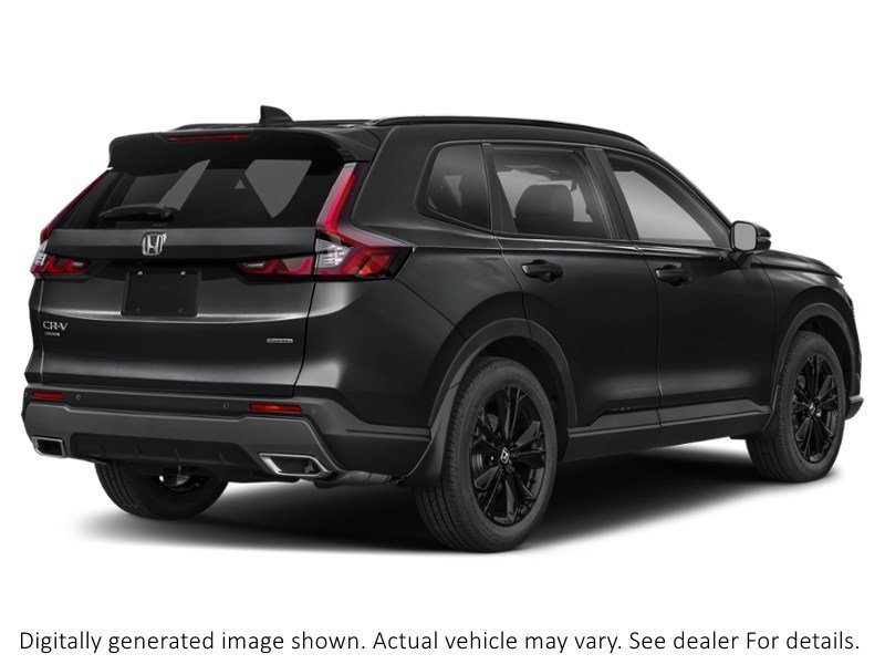 2026 Honda Cr-V Hybrid Touring AWD Crystal Black Pearl  Shot 2