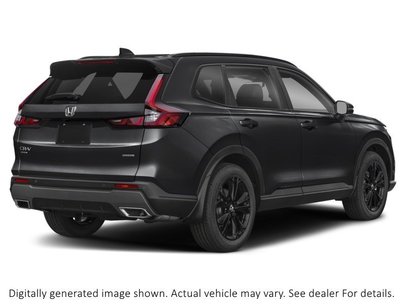 2026 Honda Cr-V Hybrid Touring AWD Crystal Black Pearl  Shot 6
