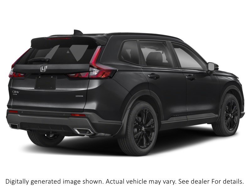 2026 Honda Cr-V Hybrid Touring AWD Crystal Black Pearl  Shot 6