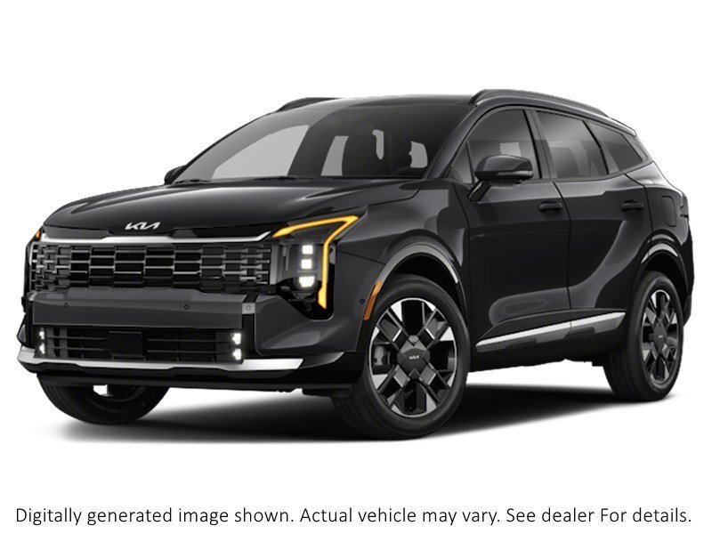 2026 Kia Sportage EX Premium AWD W/Black Interior Fusion Black  Shot 2
