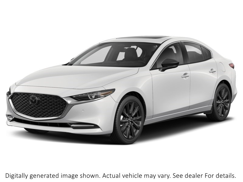2026 Mazda Mazda3 GT W/Turbo I-Activ AWD Snowflake White Pearl  Shot 1