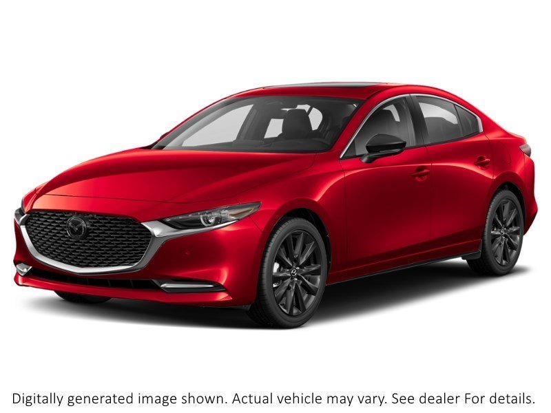 2026 Mazda Mazda3 GT W/Turbo I-Activ AWD Soul Red Crystal Metallic  Shot 3