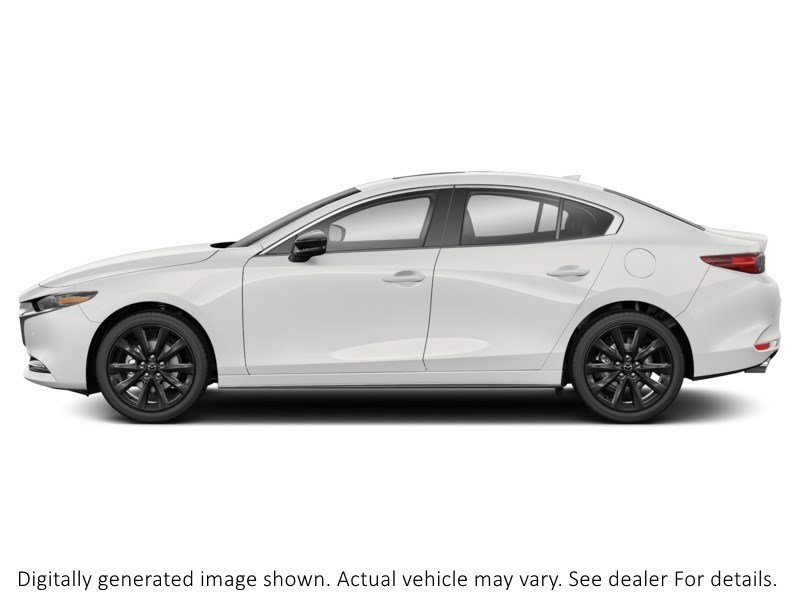 2026 Mazda Mazda3 GT W/Turbo I-Activ AWD Snowflake White Pearl  Shot 2