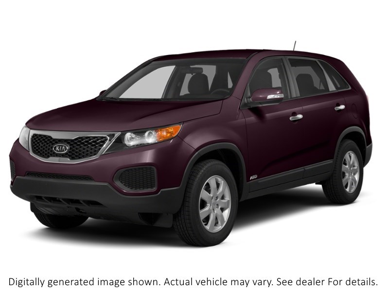 2011 Kia Sorento FWD 4Dr V6 Auto LX W/3Rd Row Dark Cherry Metallic  Shot 34