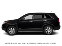 2011 Kia Sorento FWD 4Dr V6 Auto LX W/3Rd Row Ebony Black  Shot 17