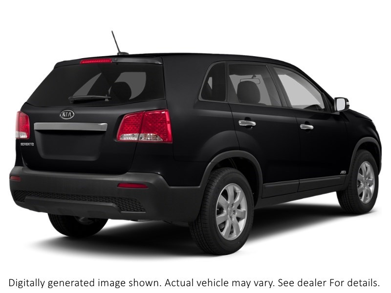 2011 Kia Sorento FWD 4Dr V6 Auto LX W/3Rd Row Ebony Black  Shot 18