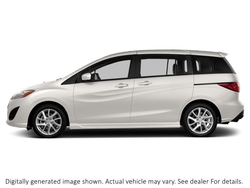 2012 Mazda Mazda5 4Dr Wgn Man GT Crystal White Pearl  Shot 5