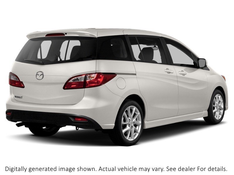 2012 Mazda Mazda5 4Dr Wgn Man GT Crystal White Pearl  Shot 6