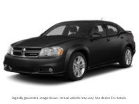 2013 Dodge Avenger 4Dr Sdn Black  Shot 1