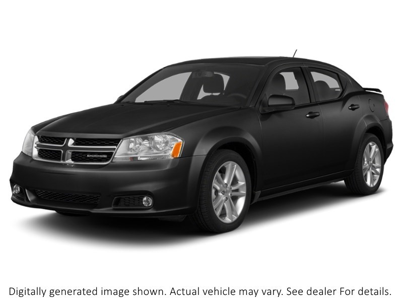 2013 Dodge Avenger 4Dr Sdn Black  Shot 4
