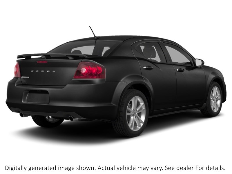 2013 Dodge Avenger 4Dr Sdn Black  Shot 6