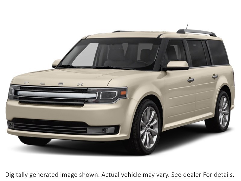 2014 Ford Flex 4Dr Sel AWD White Suede  Shot 53