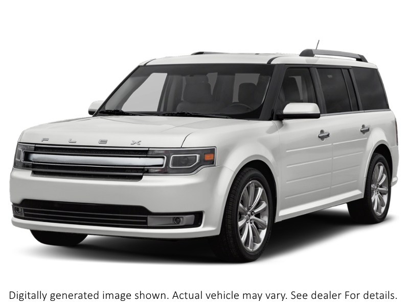 2015 Ford Flex 4Dr Limited AWD Oxford White  Shot 4