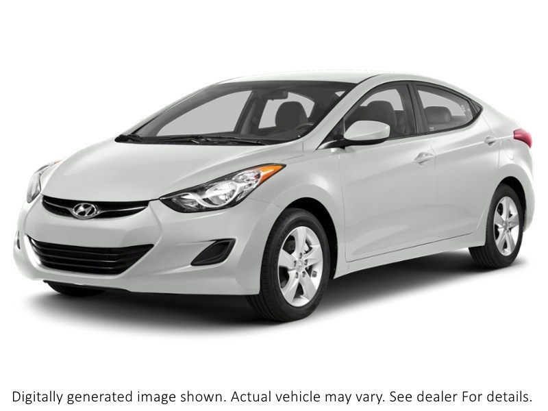 2013 Hyundai Elantra 4Dr Sdn Man Gl Shimmering White Mica  Shot 29
