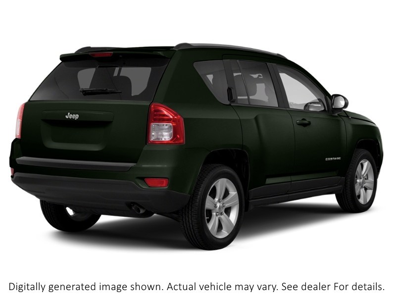 2013 Jeep Compass 4WD 4Dr North Black Forest Green Pearlcoat  Shot 26