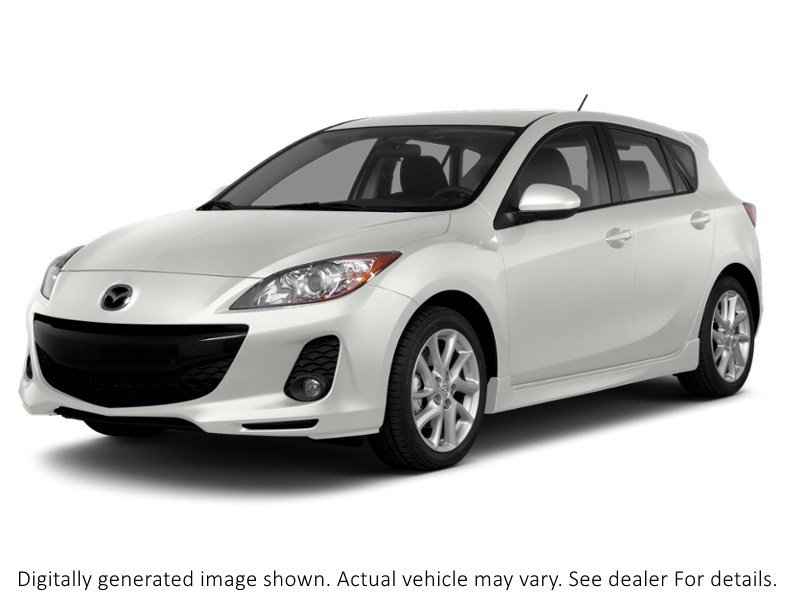 2013 Mazda Mazda3 Sport 4Dr Hb Sport Man Gs-Sky Crystal White Pearl  Shot 1