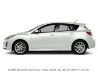 2013 Mazda Mazda3 Sport 4Dr Hb Sport Man Gs-Sky Crystal White Pearl  Shot 3