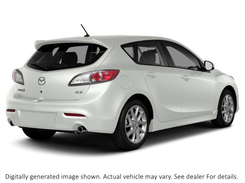 2013 Mazda Mazda3 Sport 4Dr Hb Sport Man Gs-Sky Crystal White Pearl  Shot 6
