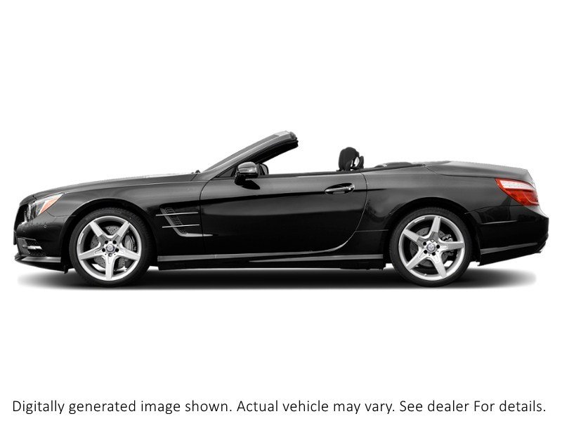 2013 Mercedes-Benz Sl-Class 2Dr Roadster SL 550 Black  Shot 5