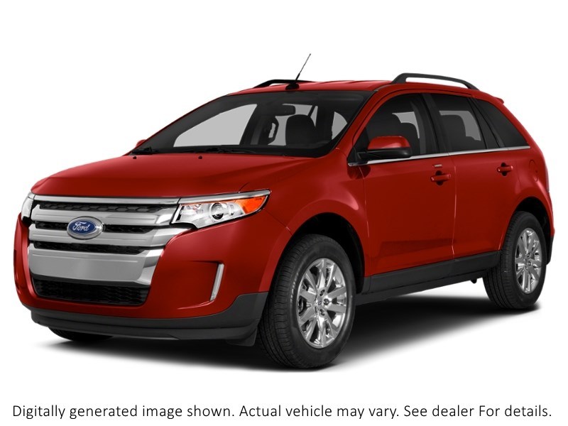 2014 Ford Edge 4Dr Limited AWD Ruby Red Metallic Tinted Clearcoat  Shot 4