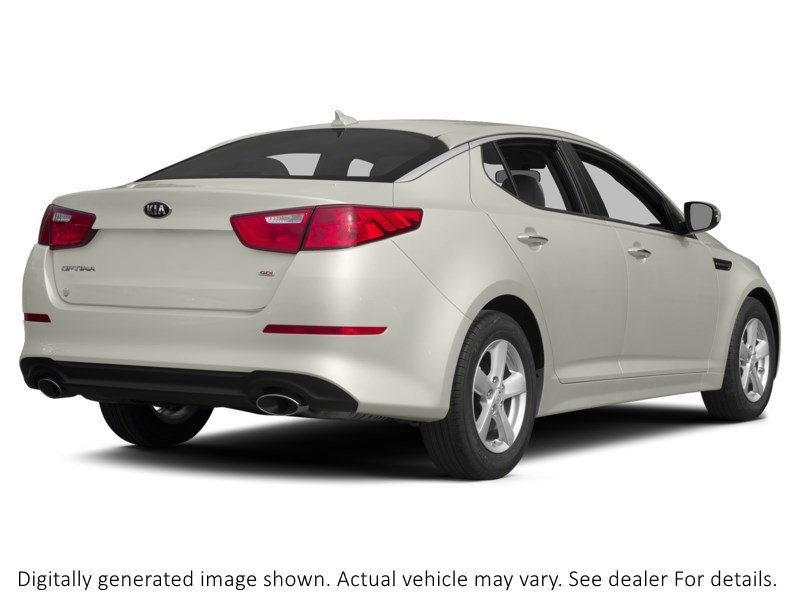 2015 Kia Optima 4Dr Sdn Auto LX Snow Pearl White  Shot 43