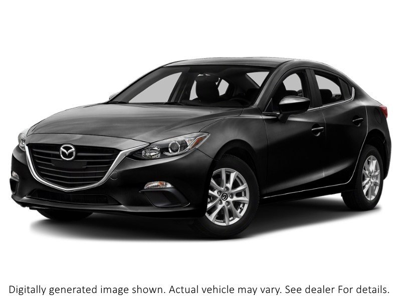 2015 Mazda Mazda3 4Dr Sdn Man GX Jet Black Mica  Shot 1