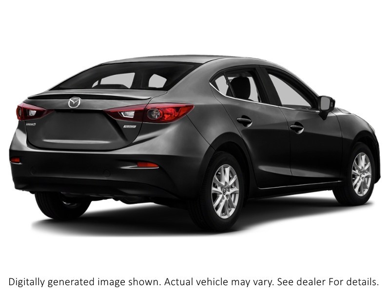 2015 Mazda Mazda3 4Dr Sdn Man GX Jet Black Mica  Shot 6