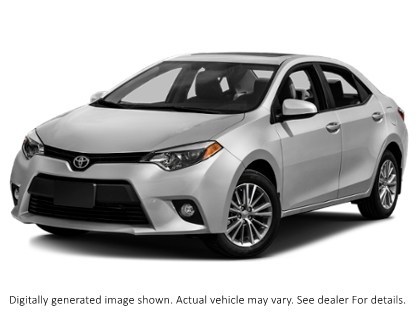 2016 Toyota Corolla 4Dr Sdn CVT LE
