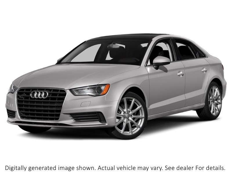 2015 Audi A3 4Dr Sdn Fronttrak 1.8T Komfort Florett Silver Metallic  Shot 4