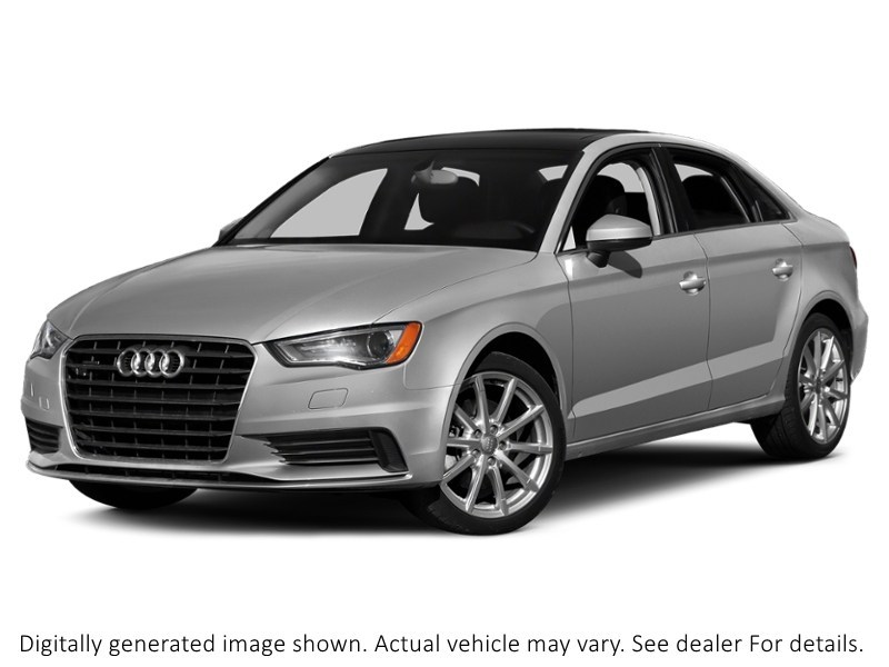 2015 Audi A3 4Dr Sdn Fronttrak 1.8T Komfort Ice Silver Metallic  Shot 55