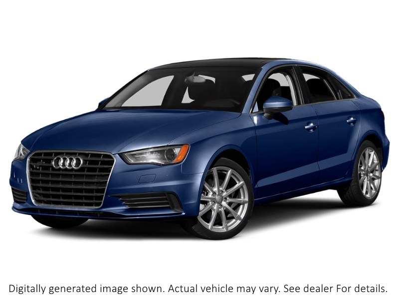 2015 Audi A3 4Dr Sdn Fronttrak 1.8T Komfort Scuba Blue Metallic  Shot 64