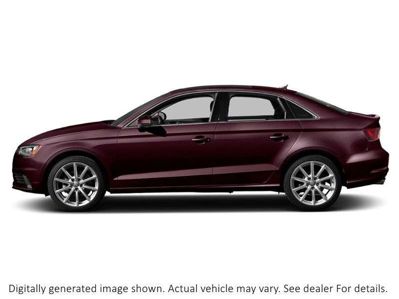 2015 Audi A3 4Dr Sdn Fronttrak 1.8T Komfort Shiraz Red Metallic  Shot 35