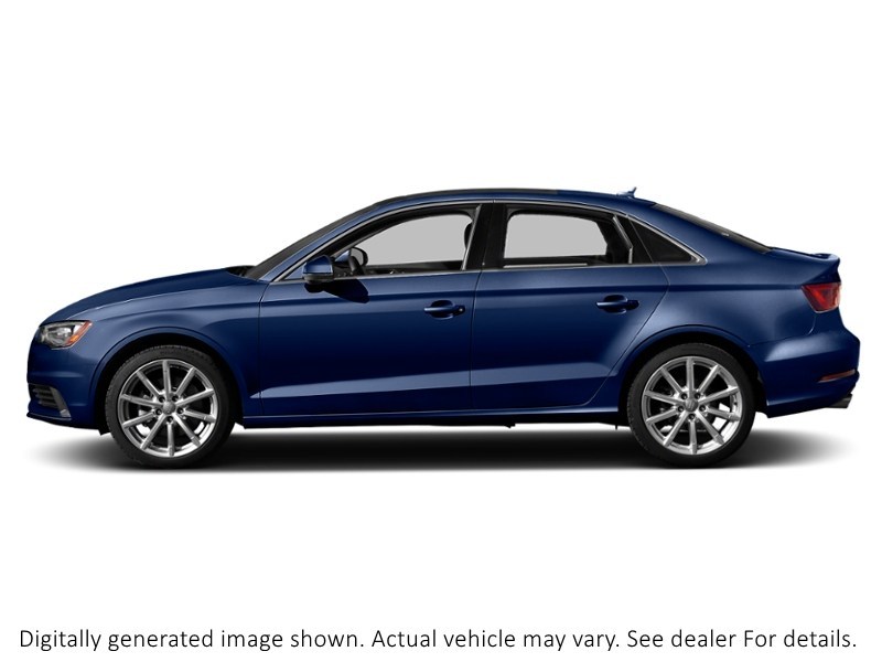 2015 Audi A3 4Dr Sdn Fronttrak 1.8T Komfort Scuba Blue Metallic  Shot 63