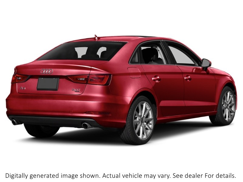 2015 Audi A3 4Dr Sdn Fronttrak 1.8T Komfort Brilliant Red  Shot 48
