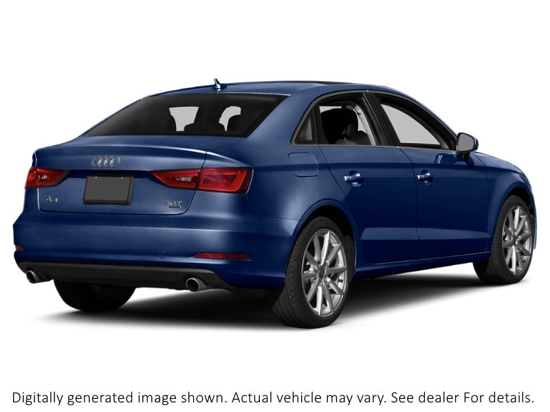 2015 Audi A3 4Dr Sdn Fronttrak 1.8T Komfort Scuba Blue Metallic  Shot 66