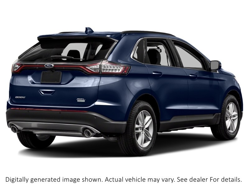 2015 Ford Edge Sel Deep Impact Blue Metallic  Shot 24
