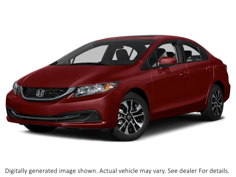 2015 Honda Civic Sedan 4Dr Auto EX Crimson Pearl  Shot 26