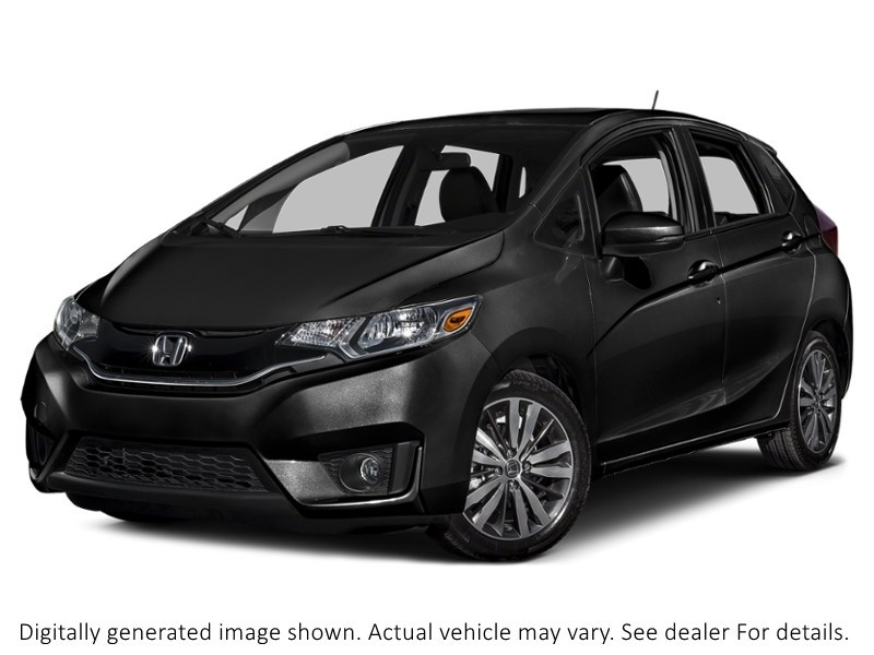 2015 Honda Fit Ex-L Crystal Black Pearl  Shot 16